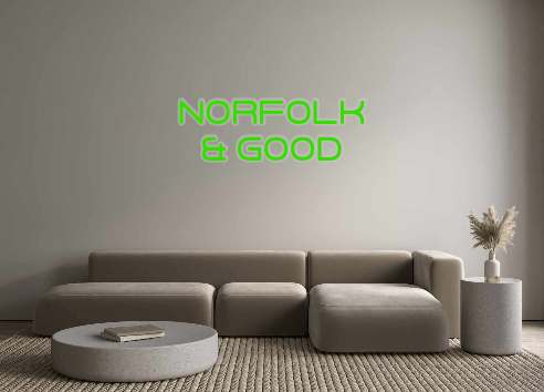 Custom Neon: Norfolk & Good - Neon Filter