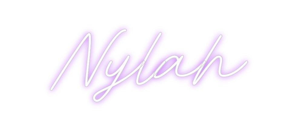 Custom Neon: Nylah - Neon Filter