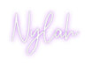 Custom Neon: Nylah - Neon Filter