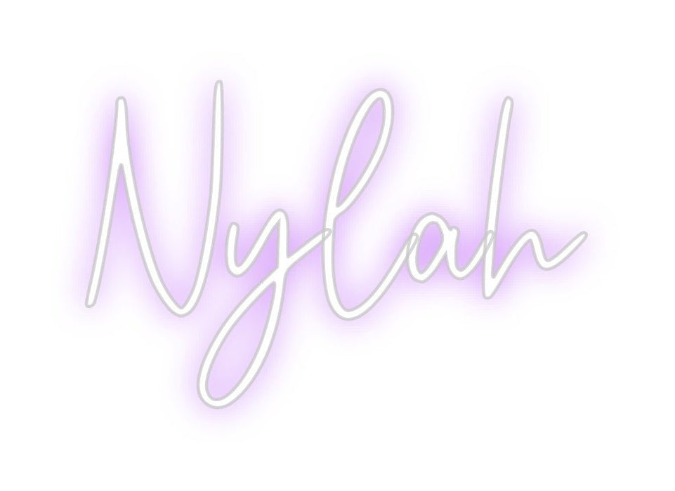 Custom Neon: Nylah - Neon Filter