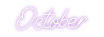 Custom Neon: October - Neon Filter