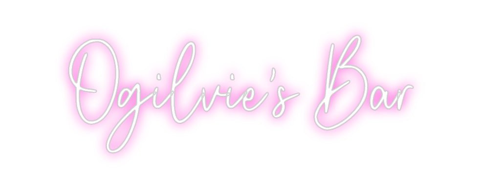 Custom Neon: Ogilvie's Bar - Neon Filter