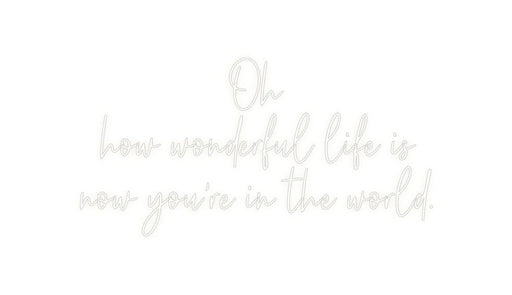 Custom Neon: Oh how wonde... - Neon Filter