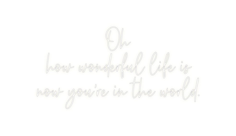 Custom Neon: Oh how wonde... - Neon Filter