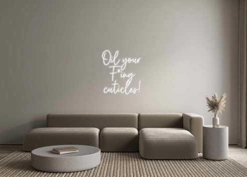 Custom Neon: Oil your F*i... - Neon Filter