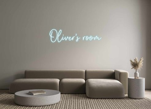 Custom Neon: Oliver's room - Neon Filter