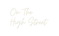 Custom Neon: On The High ... - Neon Filter