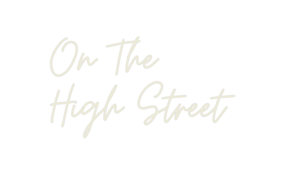 Custom Neon: On The High ... - Neon Filter