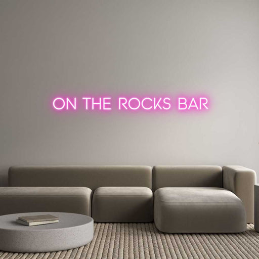 Custom Neon: ON THE ROCKS ... - Neon Filter