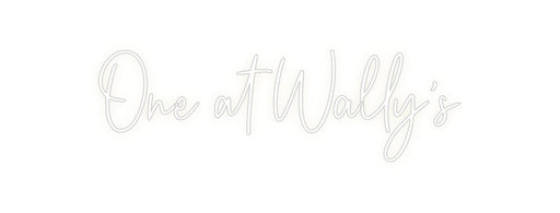 Custom Neon: One at Wally’s - Neon Filter