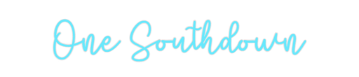 Custom Neon: One Southdown - Neon Filter