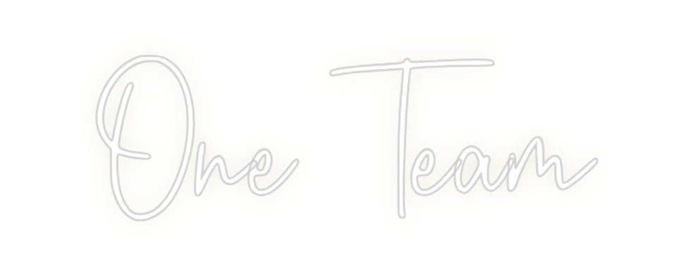 Custom Neon: One Team - Neon Filter