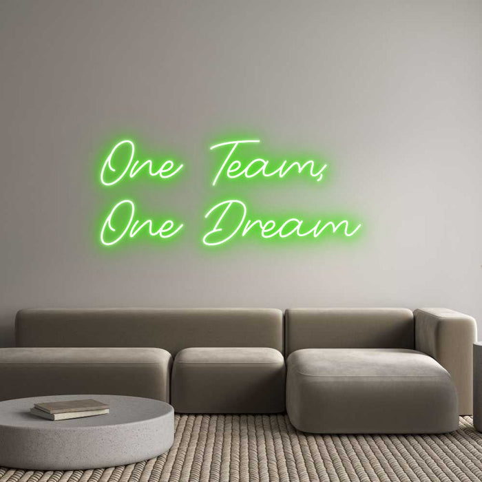 Custom Neon: One Team, O... - Neon Filter