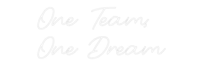 Custom Neon: One Team, O... - Neon Filter