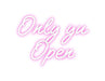 Custom Neon: Only yu Open - Neon Filter