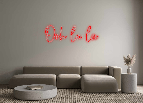 Custom Neon: Ooh la la - Neon Filter