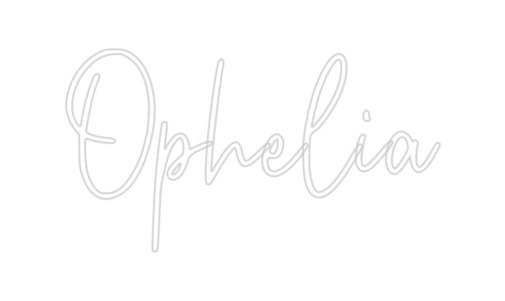 Custom Neon: Ophelia - Neon Filter