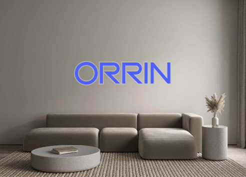 Custom Neon: Orrin - Neon Filter