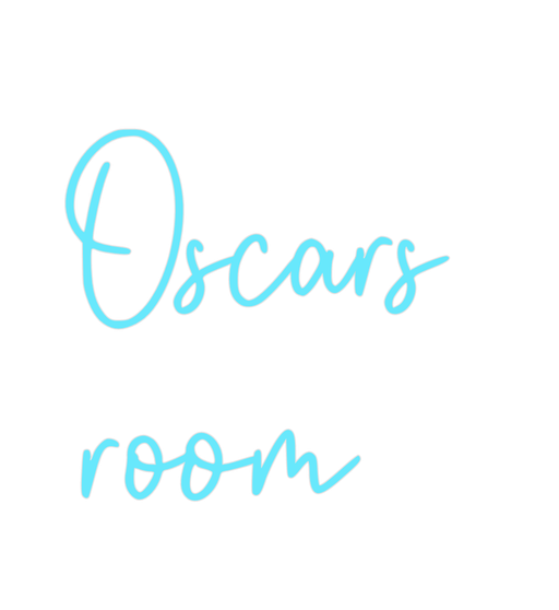 Custom Neon: Oscars room - Neon Filter