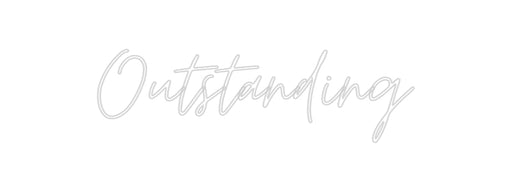 Custom Neon: Outstanding - Neon Filter
