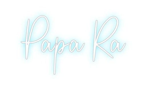 Custom Neon: Papa Ra - Neon Filter