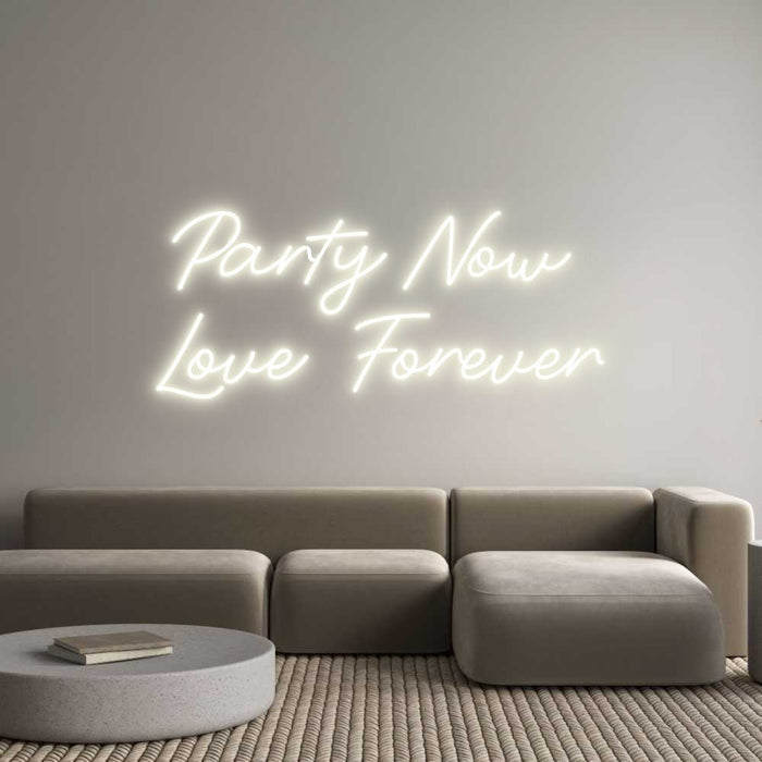 Custom Neon: Party Now Lo... - Neon Filter