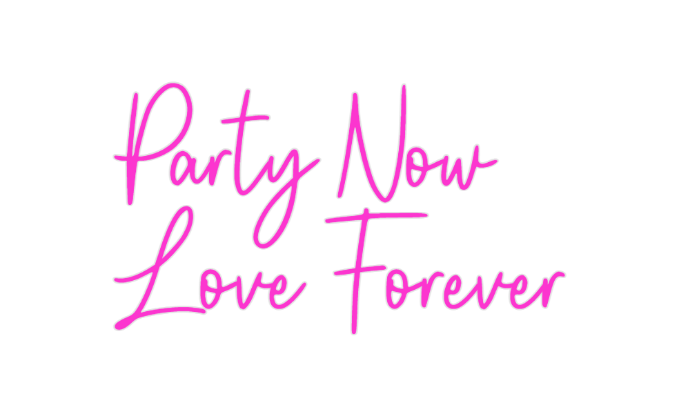 Custom Neon: Party Now Lov... - Neon Filter