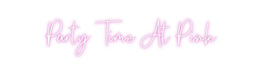 Custom Neon: Party Time At... - Neon Filter