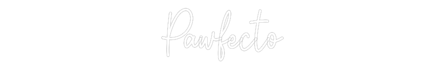 Custom Neon: Pawfecto - Neon Filter