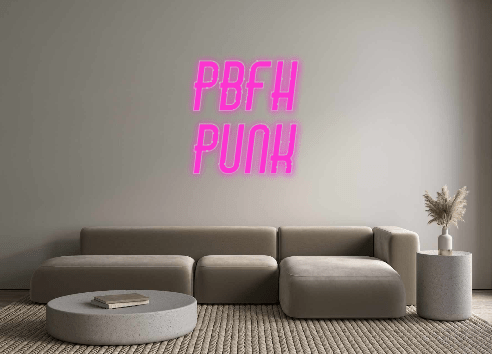 Custom Neon: PBFH PUNK - Neon Filter