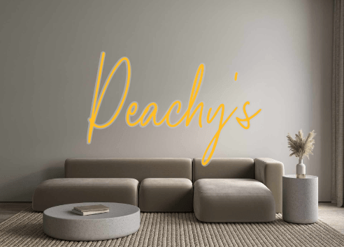 Custom Neon: Peachy's - Neon Filter