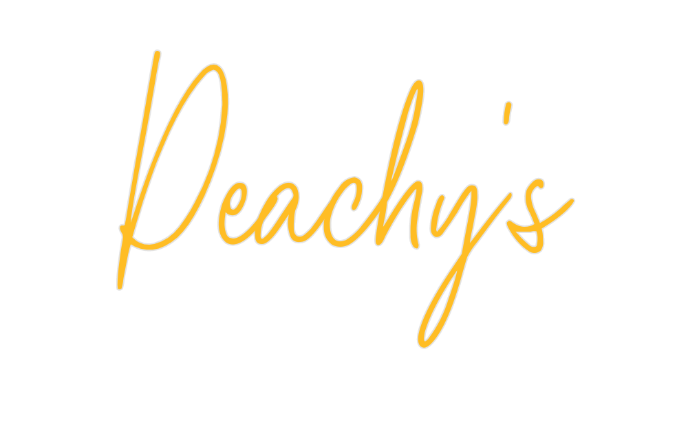 Custom Neon: Peachy's - Neon Filter