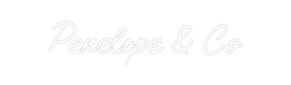 Custom Neon: Penelope & Co - Neon Filter