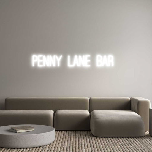 Custom Neon: Penny lane bar - Neon Filter