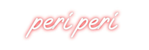 Custom Neon: peri peri - Neon Filter