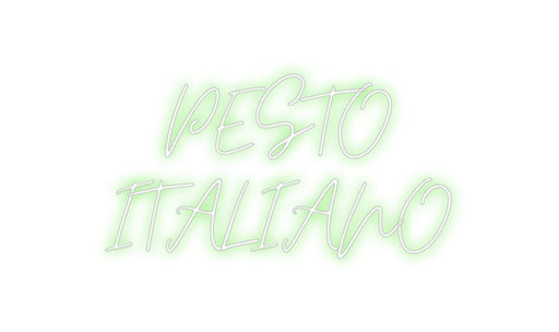 Custom Neon: PESTO ITALIANO - Neon Filter