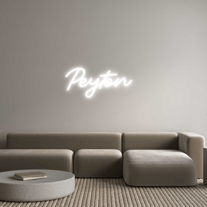 Custom Neon: Peyton - Neon Filter