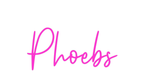 Custom Neon: Phoebs - Neon Filter