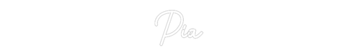 Custom Neon: Pia - Neon Filter