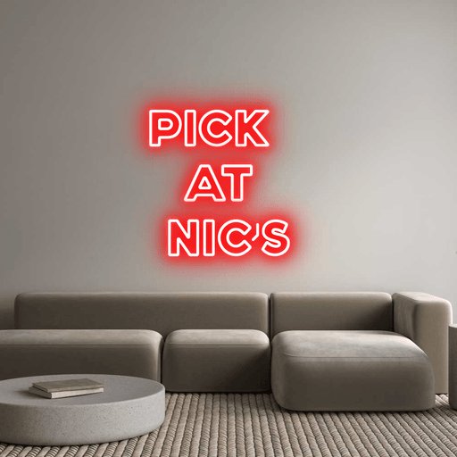 Custom Neon: PICK AT ... - Neon Filter