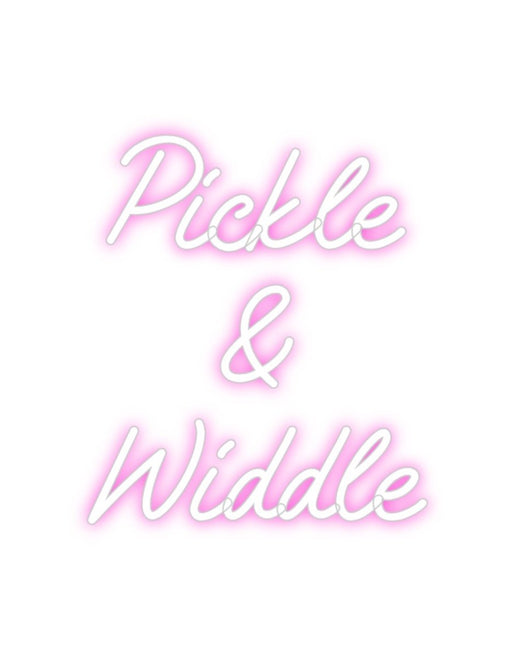 Custom Neon: Pickle & Wi... - Neon Filter