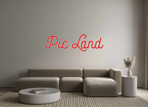 Custom Neon: Pie Land - Neon Filter