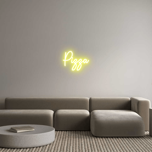 Custom Neon: Pizza - Neon Filter