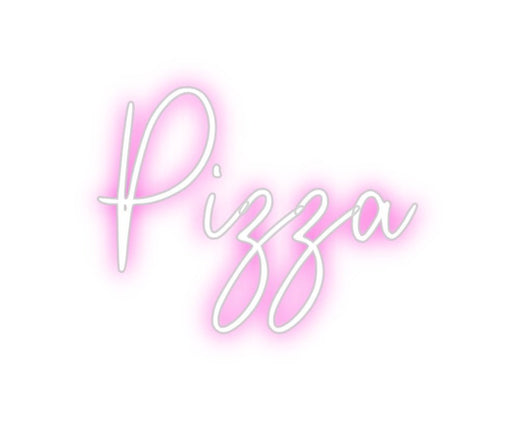 Custom Neon: Pizza - Neon Filter