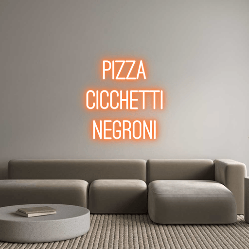 Custom Neon: PIZZA CICCHE... - Neon Filter