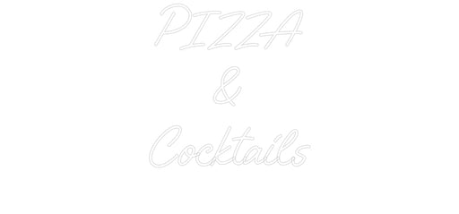 Custom Neon: PIZZA & Coc... - Neon Filter