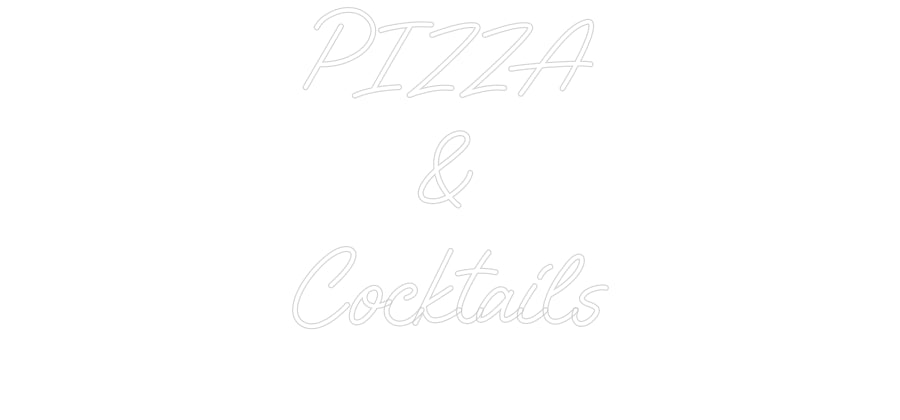 Custom Neon: PIZZA & Coc... - Neon Filter