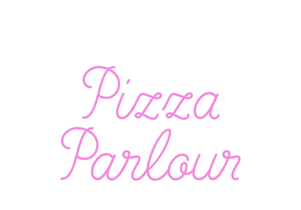 Custom Neon: Pizza Parlour - Neon Filter