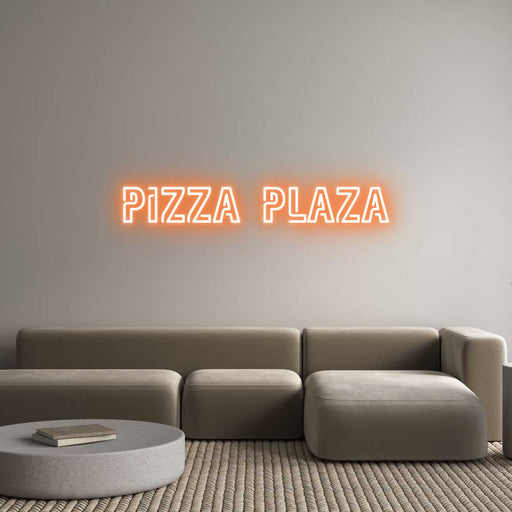 Custom Neon: Pizza Plaza - Neon Filter