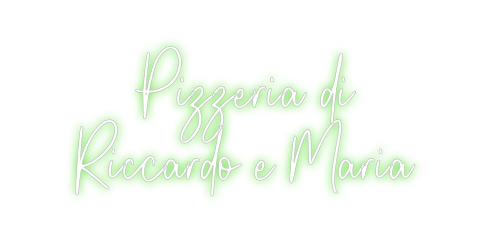 Custom Neon: Pizzeria di ... - Neon Filter
